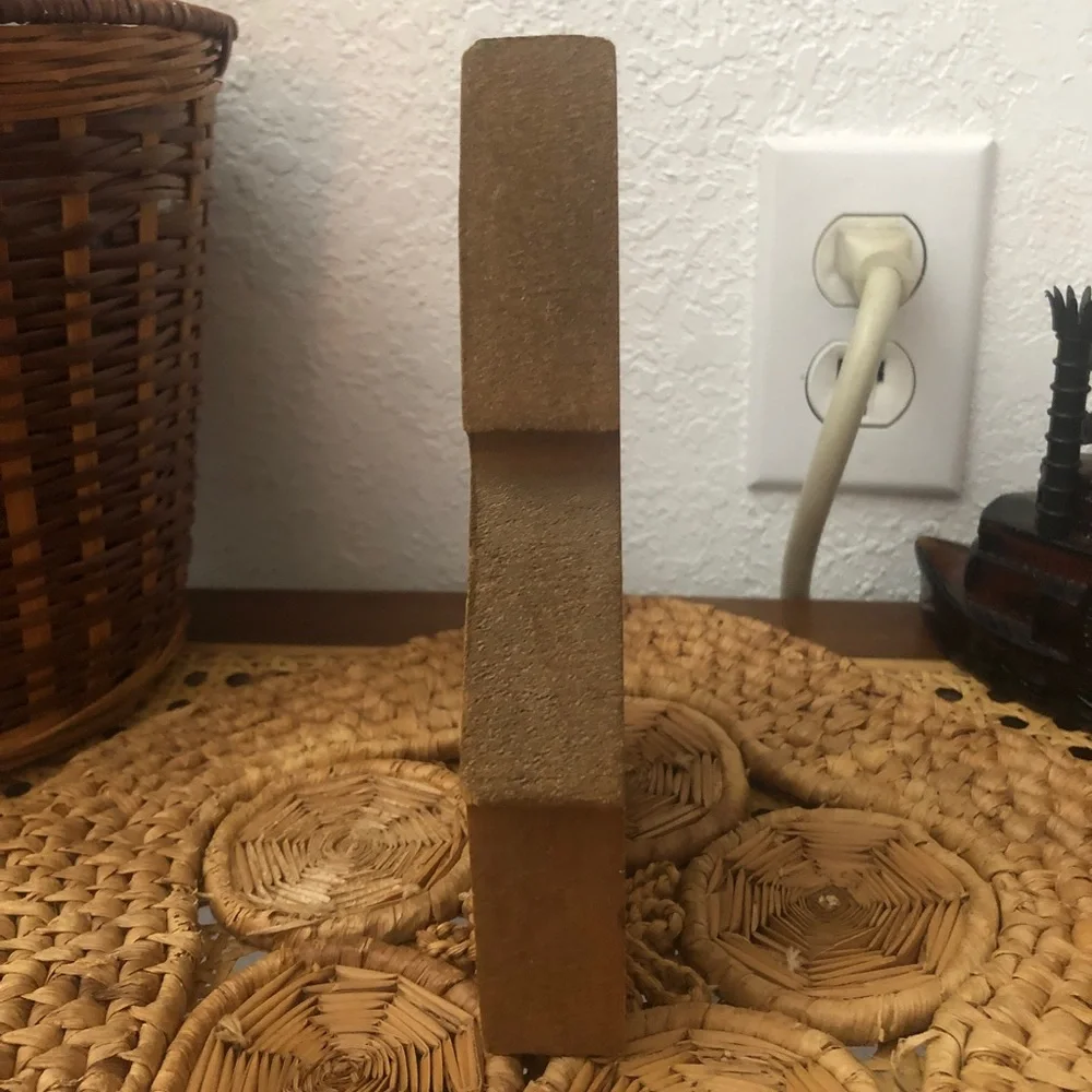 Primitive Wooden Church Wall Sitter/Plaque Vintage - Picture 4 of 11